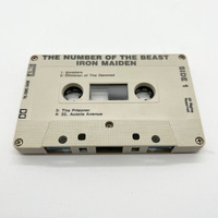 Iron Maiden The Number Of The Beast Stereo Cassette TC-EMC-3400