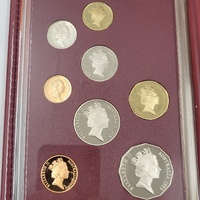 1989 RAM Proof Coin Set Original Inhabitants $2 $1 50c 20c 10c 5c 2c 1c