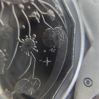 2020 50c Merry Christmas Golden Wattle Uncirculated Coin RAM Card