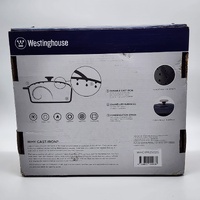 Westinghouse 5L Cast Iron Round Pot Ombre Grey WHCIPR2502G