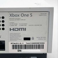 Microsoft Xbox One S 500GB Console 1681 White with Controller and Battery Pack