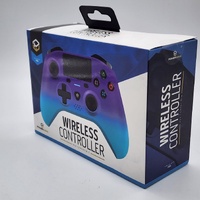 Powerwave Purple Rush Wireless PS4 Controller Bluetooth Dual Vibration