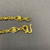 Ladies 24ct Yellow Gold Fancy Link Bracelet