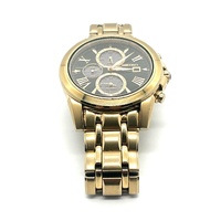 Seiko Le Grand Sport Chronograph V172-0AN0 Black Gold Stainless Steel Watch
