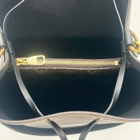 Louis Vuitton NeoNoe M44020 Monogram Bucket Bag Brown Black Crossbody