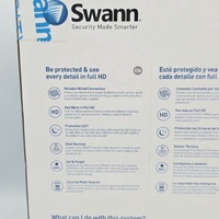 Swann Smart Security System 2K Series 4x 1080p HD Cameras SWDVK-444804BV