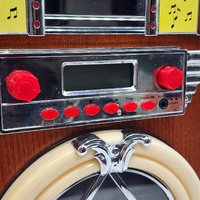 Signify Retro Mini Jukebox Model FWJB-003B CD FM Radio Bluetooth AUX