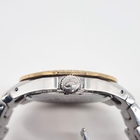 Marc Ecko The King E17533G2 Mens Watch Gold Silver Two Tone Crystals