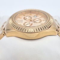 Marc Ecko E22531G1 Mens Chronograph Gold Watch Masterpiece Bling Studded