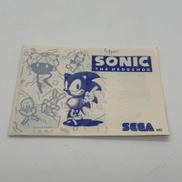 Sonic The Hedgehog Sega Mega Drive 16-Bit Cartridge Video Game