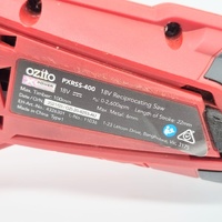 Ozito PXC 18V Cordless Reciprocating Saw PXRSS-400 with 4.0Ah Battery