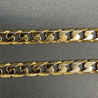 Unisex 9ct Yellow Gold Curb Link Necklace