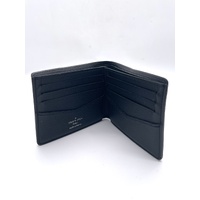 Louis Vuitton Monogram Eclipse Slender Wallet Black Leather