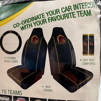 Sperling NRL Sydney Roosters High Back Bucket Seat Covers Size 60/25