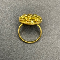 Ladies 22ct Yellow Gold Fancy Filigree Design Ring