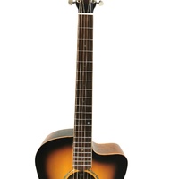 Cole Clark African Mahogany Sunburst SAN1EC-SMAH-SUN Semi Acoustic Guitar