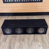 ZeroFlex TKO-W8.0 Maximum Loaded Midbox with 4x 8 Inch Midrange Speakers