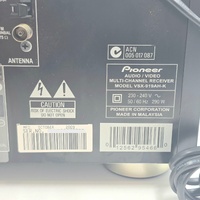 Pioneer VSX-919AH-K 7.1 Channel A/V Receiver Black with Remote