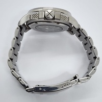 Fossil ME3081 Modern Machine Automatic Skeleton 50mm Silver Band Watch