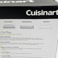 Cuisinart Air Fry Plus Convection Oven with Air Fry 17 Litre Capacity TOA-70XA