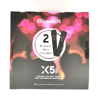 BlueAnt X5i 120 Watt Portable Party Speaker with Two Wireless Microphones