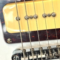 Artist Grungemaster GM1 White 6 String Electric Guitar P90 Pickups