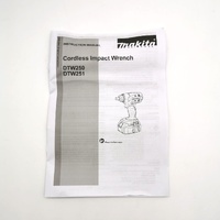 Makita DTW251 18V 1/2 Inch Cordless Impact Wrench Skin Only with LED Light