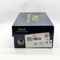 Polo Ralph Lauren Sayer Canvas Sneaker Aviator Navy Blue Size 5 US