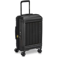 Delsey Lutece SE 00380280100 55cm Lightweight Expandable Carry On Suitcase Black