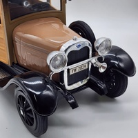 Vintage Jim Beam 1929 Ford Model A Woodie Station Wagon Whiskey Sealed Decanter