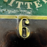 Takane VB Stubby Flat Clock Beer Bottle Wall Art 375ml Vintage