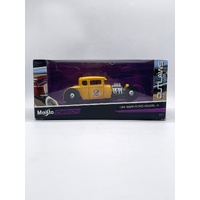 Maisto 1:24 Scale 1929 Ford Model A Diecast Car Yellow Outlaws 2