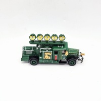 1932 Mercedes L5 Spotlight Generator Truck Model of Yesteryear YYM37632 Green