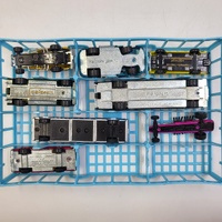 Vintage Matchbox Model Cars Lot with Official Collector Carry Case