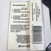 Kylie Minogue Shocked DNA Mix Cassette Tape Pop Rare C10424