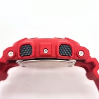 Casio G-Shock GA-100B-4ADR Analog Digital Resin Strap Mens Red Watch 200m WR