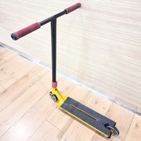 Custom Trick Scooter UrbanArtt 6 x 22 Inch Butter Yellow Deck Pro