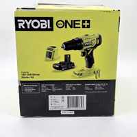 Ryobi 18V ONE+ Drill Driver Starter Kit R18DD22 with 2.0Ah Battery and Charger