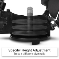 Chicago Air CCN65 65mm Coil Nailer 70-120 PSI in Case