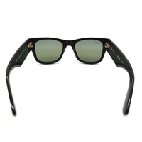 Ray-Ban Mega Wayfarer RB0840S Sunglasses in Black and Green 901/58 51 21 145 3P