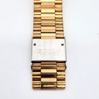 Seiko 5Y31-5040 RO Quartz Watch Stainless Steel Classic Analog