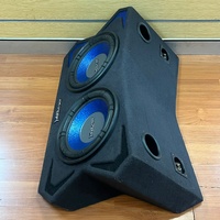US-Audio BEZERK Twin 12 Inch Subwoofer in Box Dual Car Audio Speaker Enclosure