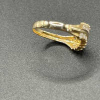 Ladies 18ct Yellow Gold Cubic Zirconia Ring