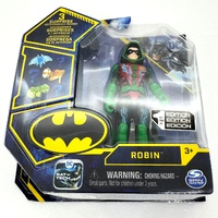 Spin Master DC Comics Bat-Tech Batman and Robin First Edition Action Figure Set