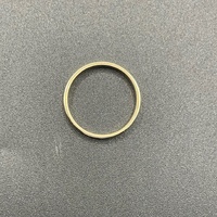 Unisex 10ct Yellow Gold Plain Wedding Band Ring