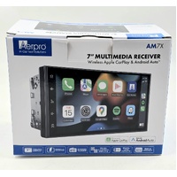 Aerpro AM7X 7 Inch Double Din CarPlay Android Auto Wireless Bluetooth Headunit
