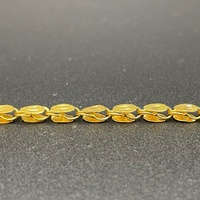 Ladies 21ct Yellow Gold Fancy Link Bracelet