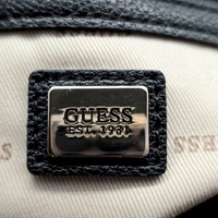 Guess Noelle Girlfriend Logo Bag BG787906 Black with Handles and Shoulder Strap