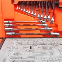 Bahco S106 106pcs 1/4 and 1/2 Inch Dynamic Driver Combined Socket Spanner Set