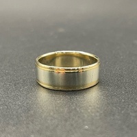 Mens 9ct Yellow Gold Wedding Band Ring